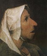 Portrait of woman, Pieter Bruegel